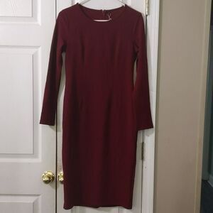 Luna Jany maroon  dress Sz M NWT